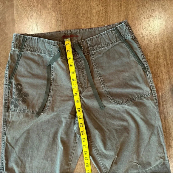 VTG Retro Eddie Bauer women’s brown pants 100% cotton - Picture 16 of 16